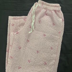 Pink Striped PJ Bottoms